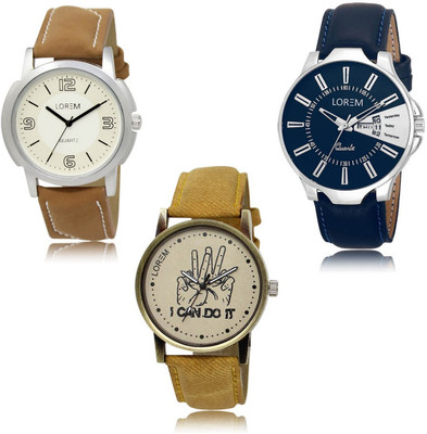 LOREM Boys Attractive Analog Watch  - For Men