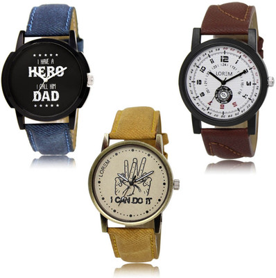 LOREM Boys Attractive Analog Watch  - For Men
