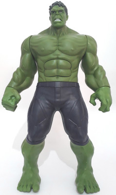 

Mohaak Gallery Hulk Action Figure 12" Inches With Speech Sound Effects - A Premium Quality Product(Multicolor)