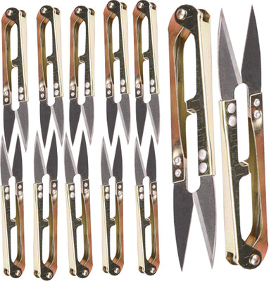 

MAMTA Mini 10 Cm 12 Pc Scissors Cutter Mini Scissors Snips Thrum Thread Portable Embroidery Sewing Tool New