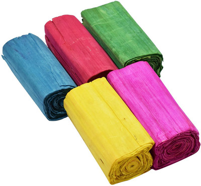 

Vardhman sola wood paper sola wood paper 5 inch width Craft paper(Set of 5, Multicolor)