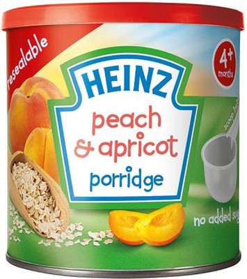 

Heinz Peach & Apricot Porridge - 240g Cereal(240 g, 4+ Months)