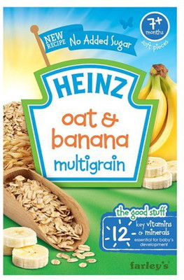 

Heinz Oat & Banana Multigrain - 120g Cereal(120 g, 7+ Months)