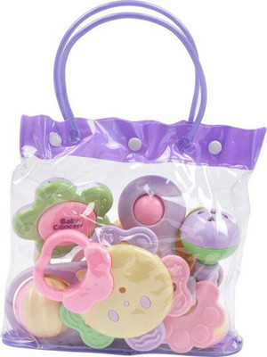

Shy Products 6 Pcs Baby Bag Rattle set Rattle Rattle(Multicolor)