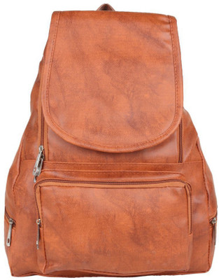 

View Bags School Bag, Collage , Traveling, casual, party. 15 L Backpack(Tan), Mustard