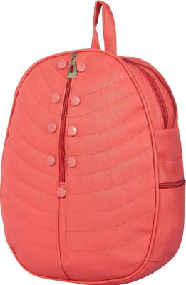 

View Bags School Bag, Collage , Traveling, casual, party. 15 L Backpack(Orange), Peach