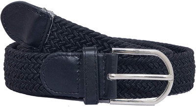 

Torque Dzinte Men & Women Casual Black Nylon Belt