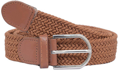 

Torque Dzinte Men & Women Casual Brown Nylon Belt