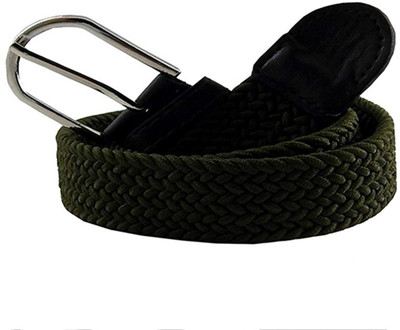 

Torque Dzinte Men & Women Casual Green Nylon Belt