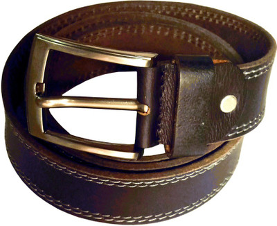 

Tuba Store Men Casual Brown Genuine Leather Belt