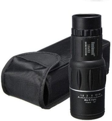 

Bushnell 16x52 Traveller Monocular HD Telescope 66M/8000M Optic Lens Bird Watching High Definition View Eyepiece Waterproof Bird Watching Spotting Scope for Outdoor Sports Monocular(52, Black)