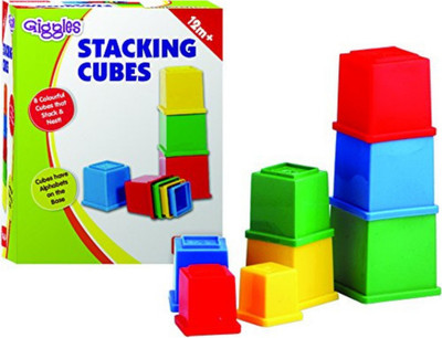 

Funskool Stacking Cubes, Multi Color(Multicolor)