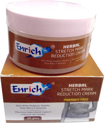

Enrich Herbal Stretch Mark Reduction Cream(50 g)