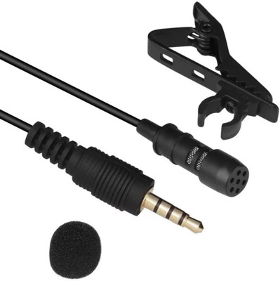 

DESPRATO 3.5mm Clip Microphone Mobile, PC, Laptop, Android Smartphones, DSLR Camera Camera Microphone