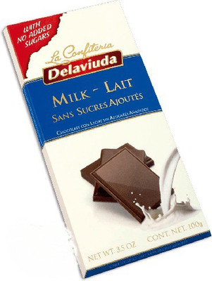 

Delaviuda Milk Sugar Free Bars(100 g)