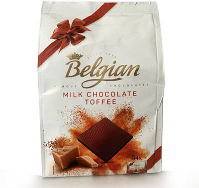 

belgian MILK CHOCOLATE TOFFEE Truffles(153 g)