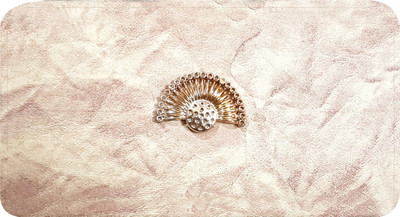 

Bloomtail Casual, Party, Formal, Sports Grey Clutch