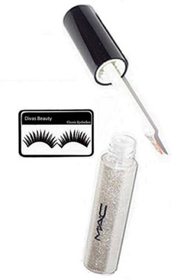 

divas beauty Of Eyelashes, . Long Lasting Glitter Eyeliner(Set of 2)