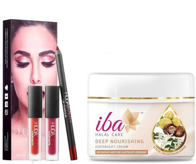 

iba halal care iba deep nourishing cream with lip counter set(Set of 2)