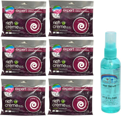 

Godrej Rich Me 4.16 Burgundy and Pink Root Hair Serum(Set of 7)