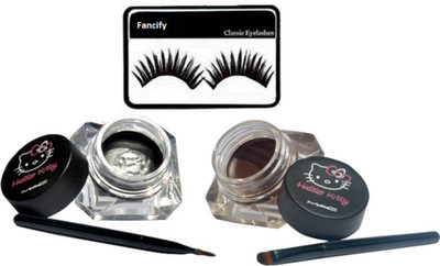 

Fancify Eyelashes, Two Eyeliner(Set of 2)