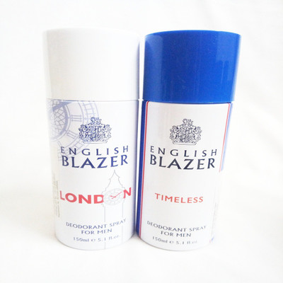 

ENGLISH BLAZER LONDON AND TIMELESS Deodorant Spray - For Men(300 ml, Pack of 2)