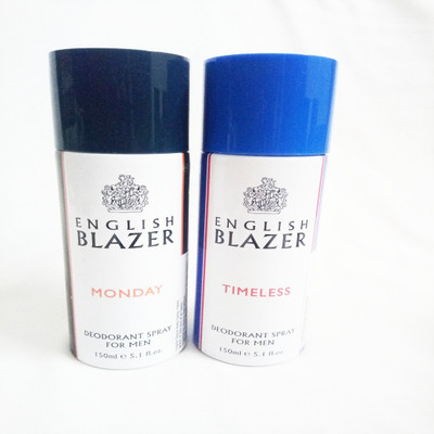 

ENGLISH BLAZER MONDAY AND TIMELESS Deodorant Spray - For Men(300 ml, Pack of 2)