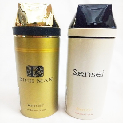

LAMUSE RICH MAN AND SENSEI Perfume Body Spray - For Men & Women(400 ml, Pack of 2)