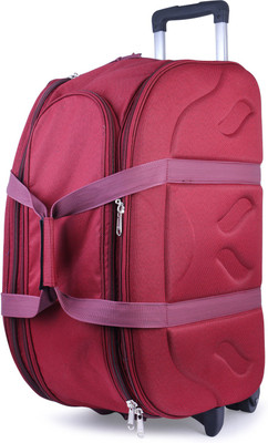 

Bags Bazar DWR001 Duffel Strolley Bag(Maroon)