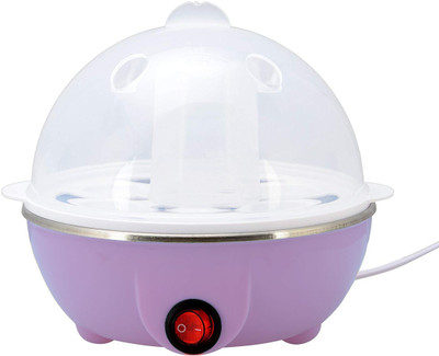 

Bruzone Electric Egg Boiler Plastic Electric Heavy Egg Boiler/Steamer Machine 7 Eggs (Multicolor) Egg Cooker(7 Eggs)