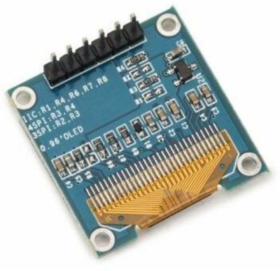 

Robodo 0.96 Inch 6Pin 12864 White OLED Display Module For Arduino Electronic Components Electronic Hobby Kit