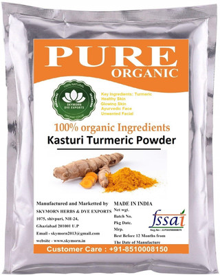 

SkyMorn Premium Quality Kasturi Turmeric Powder For Glowing Face Pack(100 g)