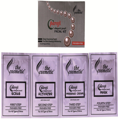 

Paroji Elegant Pearl Facial Kit 160 ml(Set of 4)