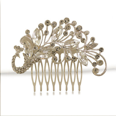 

Silverstoli Bewitching White Colour Peacock Design CZ Hair Pin For Girl's &Women's Hair Pin(White)