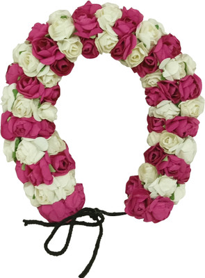 

Prime New Designed Artificial Rose Flower Hair Accessories Gajra For Festival Use, Multicolor Hair Accessory Set(Multicolor)