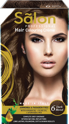 

salon PROFESSIONAL HAIR COLOURING CREME -DARK BLOND Hair Color(Dark Blond)