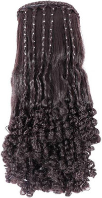 

NIRMAM Wavy brown with stone Hair Extension