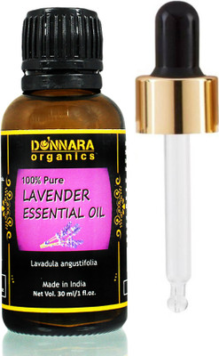 

Donnara Organics 100% Pure & Natural Lavender Essential oil(30 ml) Hair Oil(30 ml)