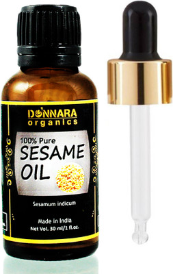 

Donnara Organics 100% Pure & Natural Sesame oil(30 ml) Hair Oil(30 ml)