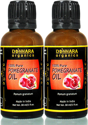 

Donnara Organics 100% Pure Pomegranate oil- Natural & Undiluted Combo pack of 2 bottles of 30 ml(60 ml)(60 ml)