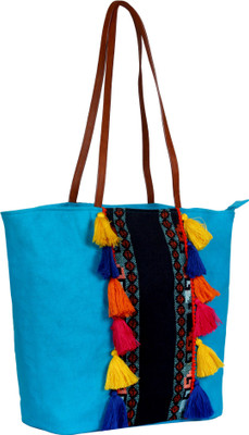 

Anekaant Shoulder Bag(Blue, Multicolor)