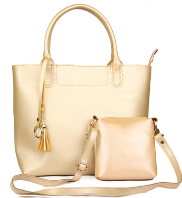 Arfafashions Shoulder Bag(Gold)