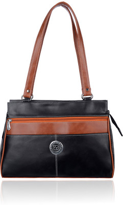 

Leather Land Shoulder Bag(Black)