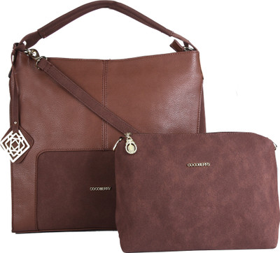 

Cocoberry Hand-held Bag(Brown)