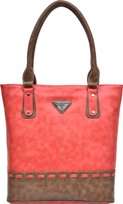 

Al Jazeera Shoulder Bag(Pink, Khaki), Khaki;pink