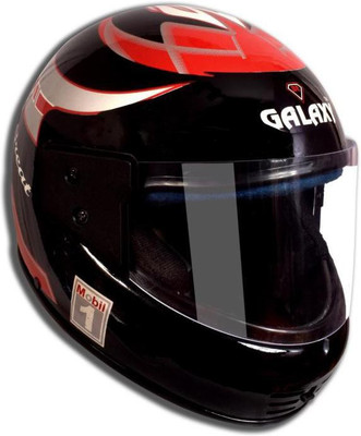 GALAXY Great ( isi approved ) Motorbike Helmet(Black)