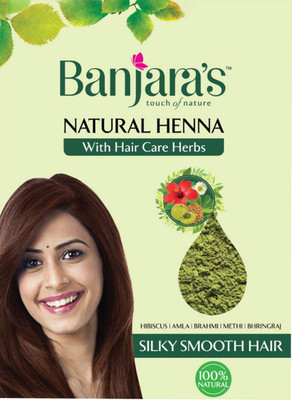Banjara's natural henna 60g pack of 6(360 g)