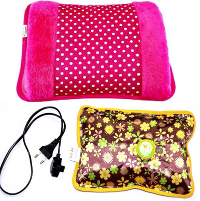 

OYD OY-99 Latest Electric Heating Gel pad Pack of 2 (Multicolor) Electric Velvet Fur and electric 1 L Hot Water Bag(Multicolor)