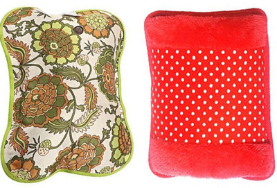 

OYD Premium Deluxe OD-500 Electric Hot Water Bag Pack of 2 (Multicolor) Electric Velvet Fur and electric 1 L Hot Water Bag(Multicolor)