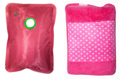 

OYD New PACK OF 2 Warm Heating Gel Bag Electric 1 L Hot Water Bag (Multi-color) Electric Fur and electric 1 L Hot Water Bag(Multicolor)